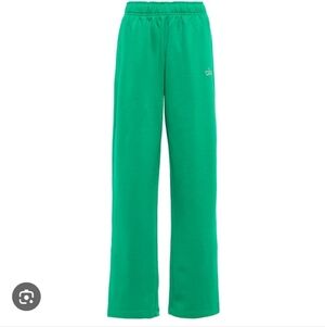 ALO Yoga Green Track Pants